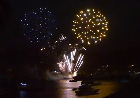 Fireworks over the Harbour